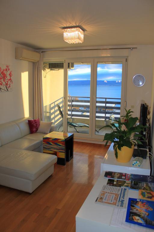 Luxury Beach Front Apt With Seaside View And Free Parking Split Exterior foto